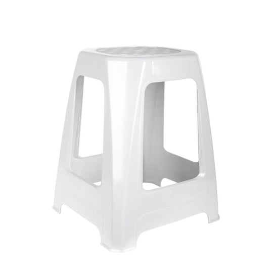 Taboret stołek krzesło do 200 KG Biały Inna marka