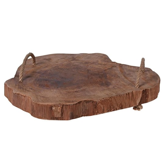 Taca drewniana z uchytami, keng, brązowa, 38x3 cm EH Excellent Houseware
