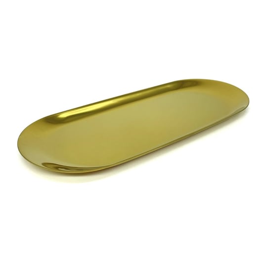 Tacka metalowa na narzędzia płaska, złota Inna marka