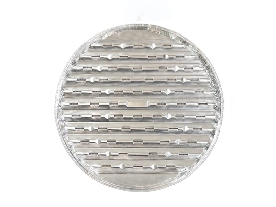 Tacki aluminiowe na grilla okrągłe - 34 cm - 3 szt. Arpex