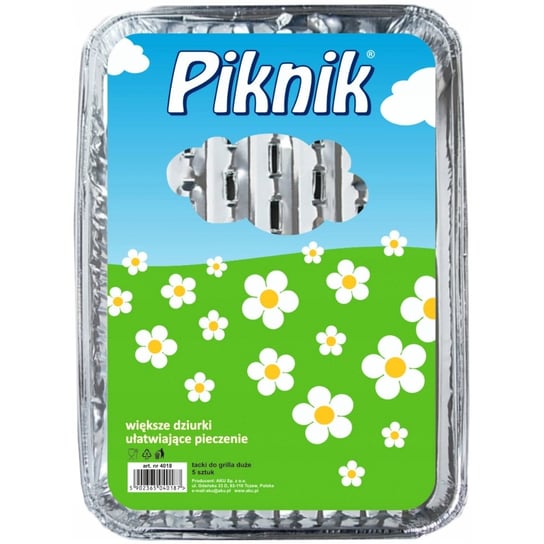 Tacki do grilla duże Piknik 5 szt Piknik