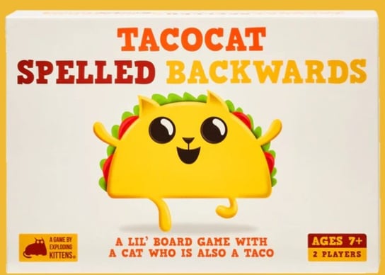 Tacocat Spelled Backwards Gra karciana 7+ Exploding Kittens