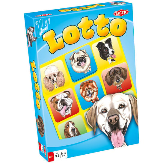 Tactic, gra edukacyjna Lotto: Psie karykatury Tactic