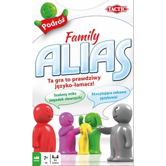 Tactic, gra rodzinna Family Alias, wersja podróżna Tactic
