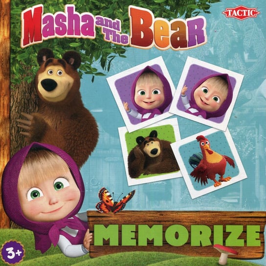 Tactic, gra rodzinna Memory Masza i Niedźwiedź Memorize Tactic