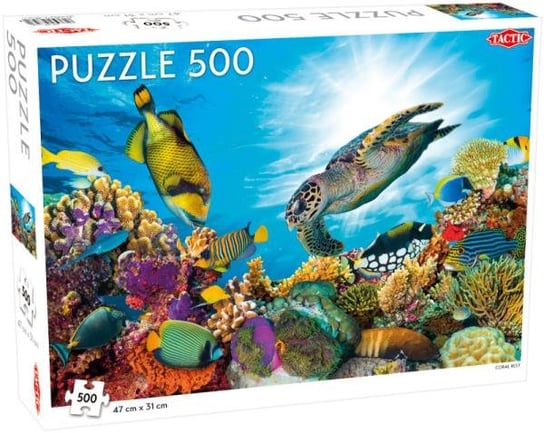 Tactic, puzzle, Animals: Coral Reef TACTIC, 500 el. Tactic