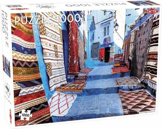 Tactic, puzzle, Around the World: Chefchouen, Morocco, 1000 el. Tactic