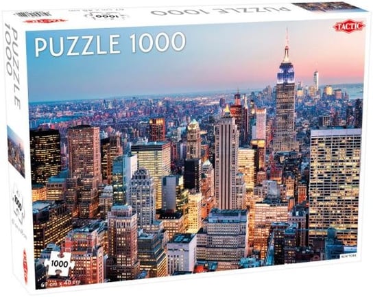 Tactic, puzzle, Around the World, New York, 1000 el. Tactic