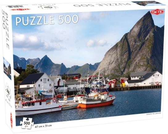 Tactic, puzzle, Around the World, Northern Stars: View of the Lofoten, 500 el. Tactic