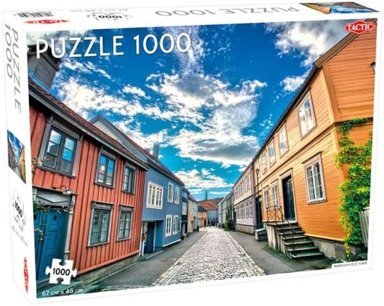 Tactic, puzzle, Around the World, Nothern Stars, Trondheim Old Town, 1000 el. Tactic