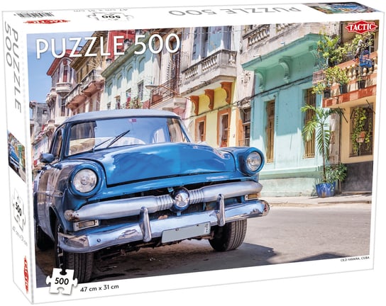 Tactic, puzzle, Around The World Old Havana Cuba, 500 el. Tactic