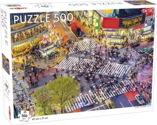 Tactic, puzzle, Around the World Shibuya Crossing Tokyo, 500 el. Tactic