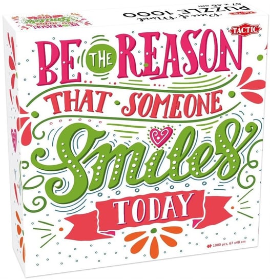 Tactic, puzzle, Be the Reason that Someone Smiles, 1000 el. Tactic