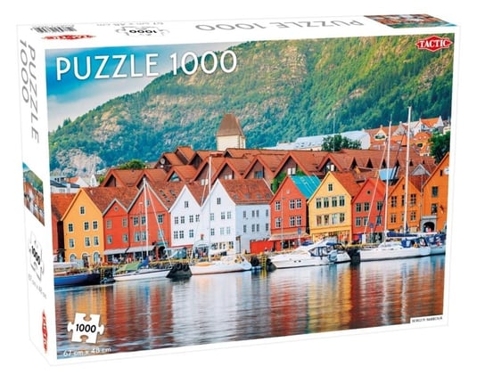 Tactic, puzzle, Bergen Harbour, 1000 el. Tactic
