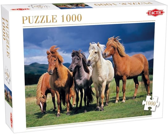 Tactic, puzzle, Camargue Horses, 1000 el. Tactic