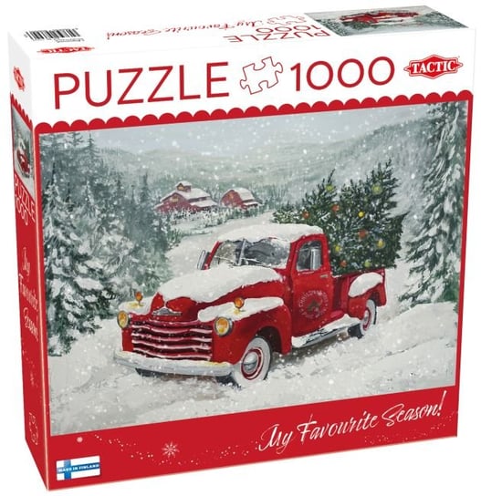 Tactic, puzzle, Christmas Tree Truck 1000 el. Tactic