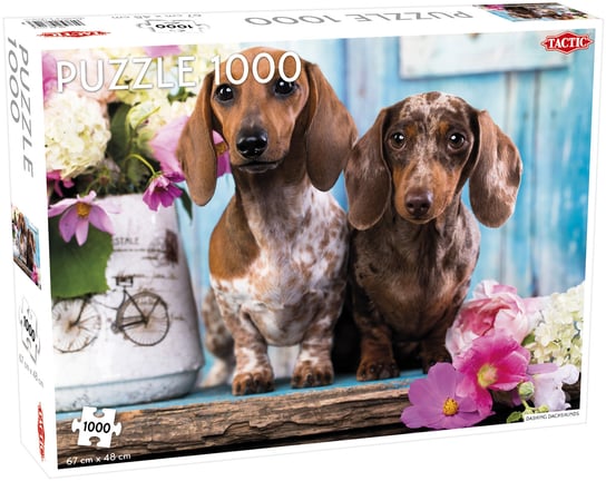 Tactic, puzzle, Dashing Dachshunds, 1000 el. Tactic