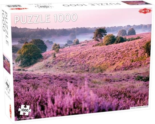 Tactic, puzzle, Landscape: Moors Covered in Heather, 1000 el. Tactic