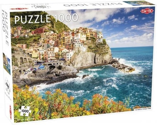 Tactic, puzzle, Manarola Cinque Terre, 1000 el. Tactic