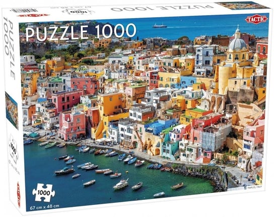 Tactic, puzzle, Naples, Italy, 1000 el. Tactic