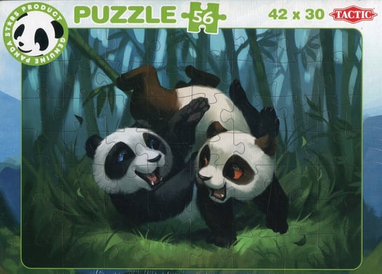 Tactic, puzzle, Panda Stars, 56 el. Tactic