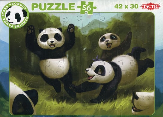 Tactic, puzzle, Panda Stars, 56 el. Tactic