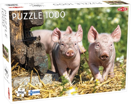 Tactic, puzzle, piglets Świnki 58680, 1000 el. Tactic