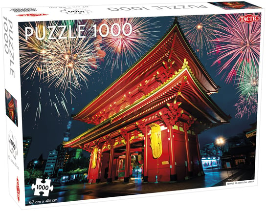 Tactic, puzzle, Temple in Asakusa, Japan, 1000 el. Tactic