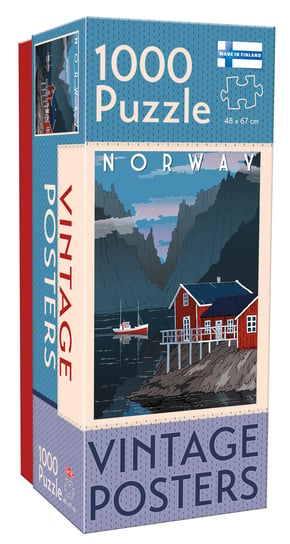 Tactic, puzzle, Vintage Norwegia, 1000 el. Tactic