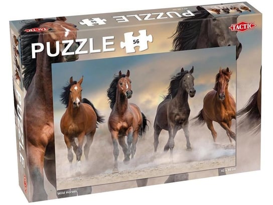 Tactic, puzzle, Wild Horses, 56 el. Tactic