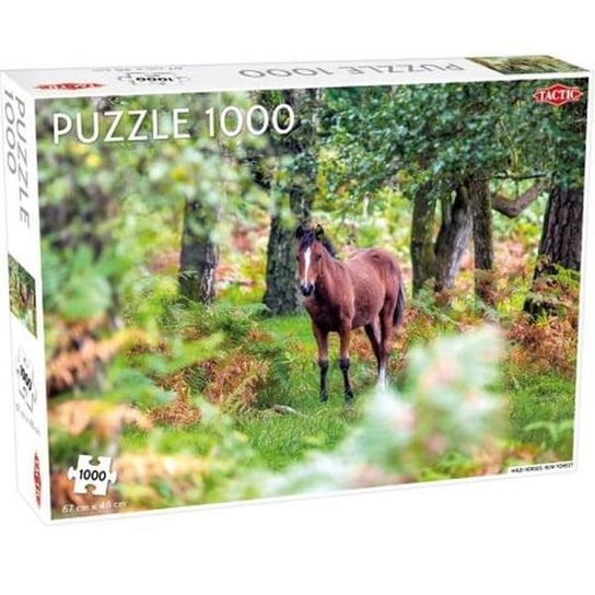 Tactic, puzzle, Wild Horses, New Forest, 1000 el. Tactic