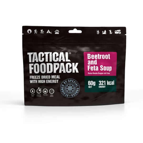 Tactical Foodpack Danie Liofilizowane Zupa Buraczkowa z Serem Feta TACTICAL FOODPACK