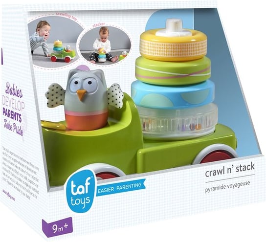 Taf Toys, zabawka interaktywna Ciężarówka z piramidą Taf Toys
