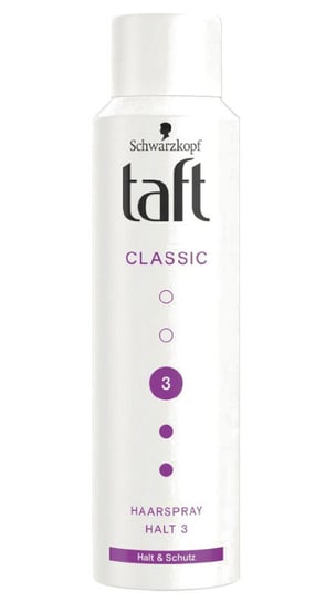Taft, Classic 3 Lakier Do Włosów, De, 150 ml Taft