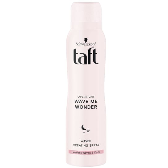 Taft, Wave Me Wonder, Spray na noc tworzący loki do wszystkich rodzajów włosów, 150ml Taft