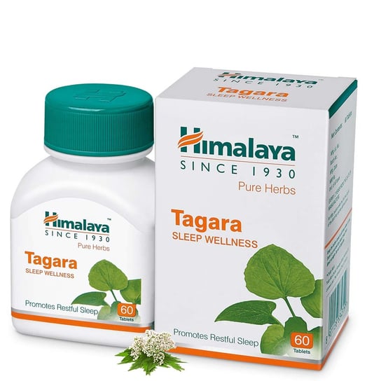 Tagara wspomaga spokojny sen Himalaya Suplement diety, 60 tabletek Inna marka