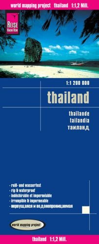 Tajlandia. Mapa 1:1 200 000 Opracowanie zbiorowe