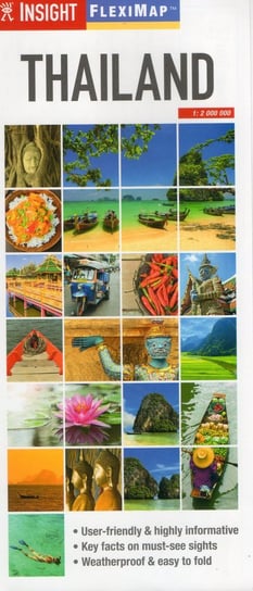 Tajlandia. Mapa 1:2 000 000 Insight Guides