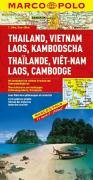 Tajlandia, Wietnam, Laos, Kambodża. Mapa Drogowa 1 : 2 000 000 Opracowanie zbiorowe