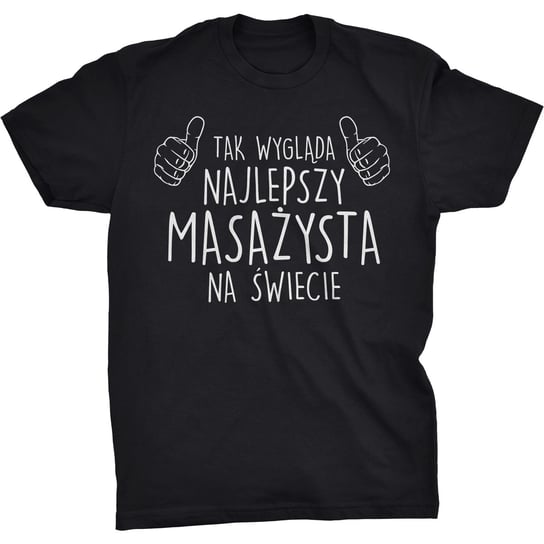 Tak Wygląda Najlepszy Masażysta Koszulka Prezent GILDAN