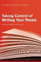 Taking Control of Writing Your Thesis Guccione Kay