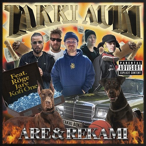 Takki auki Röge, Kofi One, Are, Rekami, Jare Brand