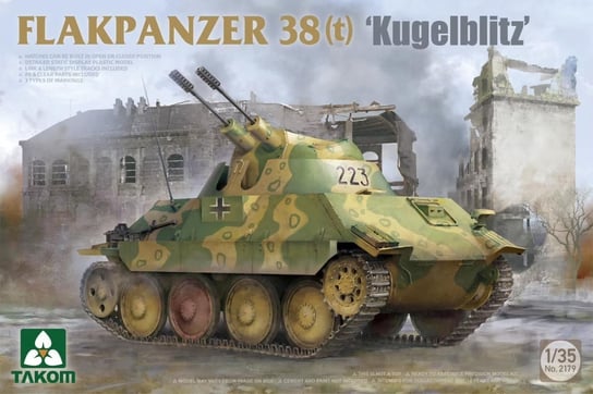 Takom 2179 Flakpanzer 38(t) 'Kugelblitz' 1/35 Inna marka