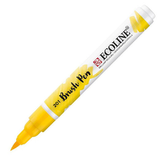 Talens Ecoline Brush Pen Marker 201 Light yellow Talens