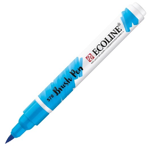 Talens Ecoline Brush Pen Marker 578 SkyBlue Talens