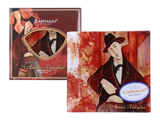 Talerz dekoracyjny - A. Modigliani. Mario Varvogli (CARMANI) Carmani