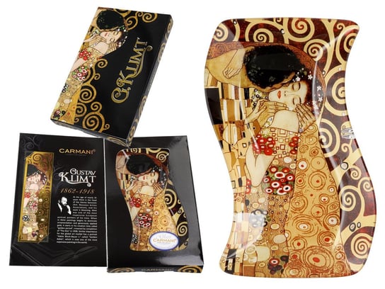 Talerz dekoracyjny - G. Klimt - Pocałunek Carmani