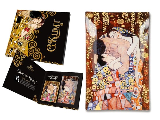 Talerz dekoracyjny - G. Klimt - Rodzina Carmani