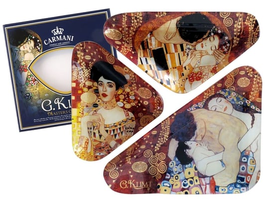 Talerz dekoracyjny G. Klimt - Rodzina Carmani