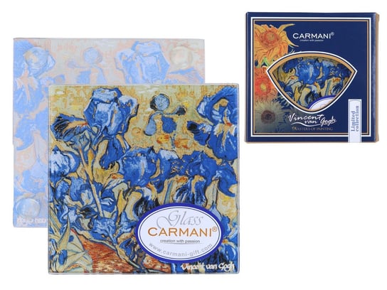Talerz dekoracyjny - Vincent van Gogh - Irysy Carmani